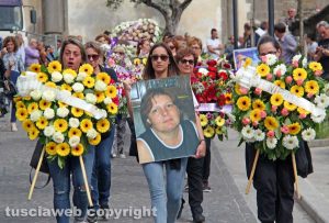 San Martino - I funerali di Donatella Canensi