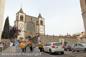 San Martino - I funerali di Donatella Canensi