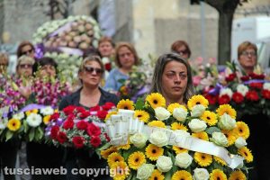 San Martino - I funerali di Donatella Canensi