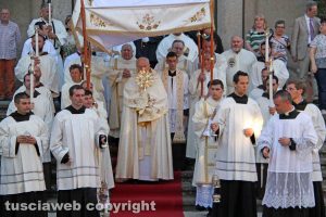 Viterbo - La processione del Corpus Domini