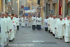 Viterbo - La processione del Corpus Domini