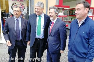 Enrico Maria Contardo, Umberto Fusco, Francesco Battistoni e Dario Bacocco