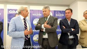 Viterbo - La presentazione del candidato sindaco del centrodestra Giovanni Arena