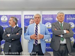 Viterbo - La presentazione del candidato sindaco del centrodestra Giovanni Arena