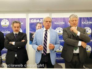Viterbo - La presentazione del candidato sindaco del centrodestra Giovanni Arena