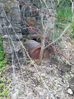 Bomba d'acqua a Orte 