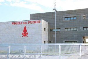Viterbo - La nuova caserma dei vigili del fuoco