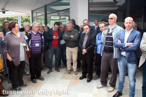 Viterbo - L'inaugurazione dell'emporio solidale a santa Barbara