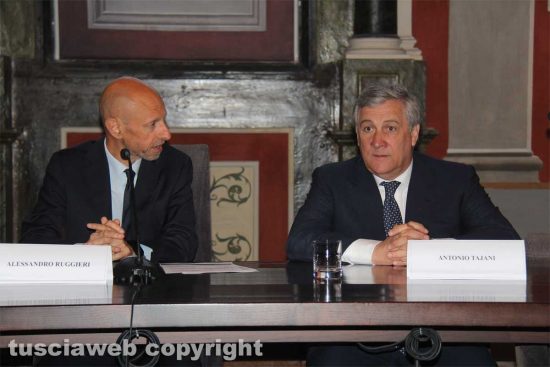 Viterbo - Antonio Tajani all'Unitus