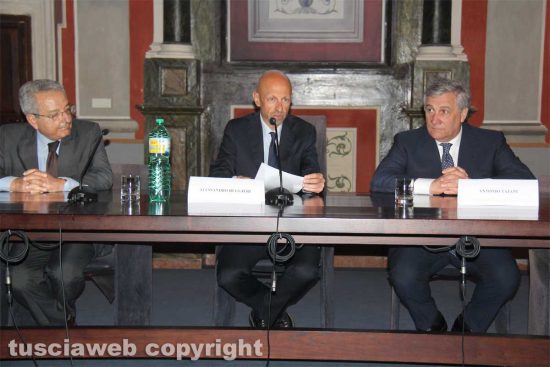 Viterbo - Antonio Tajani all'Unitus