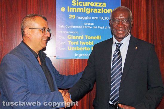 Enrico Maria Contardo e Toni Iwobi