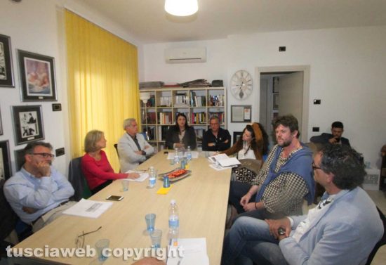 Viterbo - Elezioni comunali 2018 - Incontro otto candidati sindaco nella sede di Tusciaweb