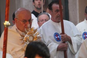 Viterbo - La processione del Corpus Domini