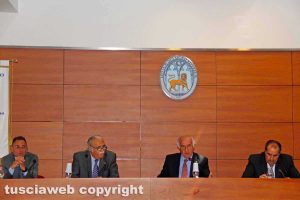 Economia - Da sinistra: Pizzi, Caporossi, Fiorillo e Ginnasi