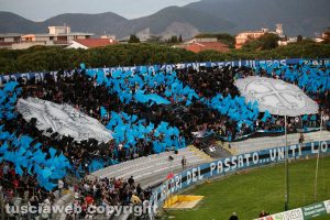 Sport - Calcio - Pisa - La curva nerazzurra