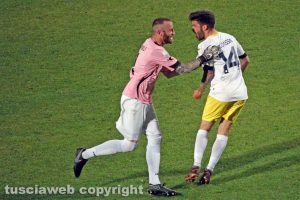 Sport - Calcio - Viterbese - Antony Iannarilli e Luca Baldassin