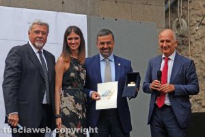 Sport - Calcio - Massimo Marianella sul palco del premio Calabrese
