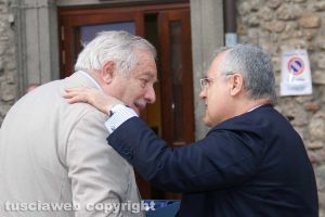 Sport - Calcio - Piero Camilli e Claudio Lotito
