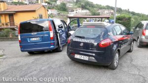 Montefiascone - Uomo trovato impiccato in una rimessa - Carabinieri