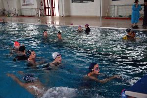 I ragazzi in acqua