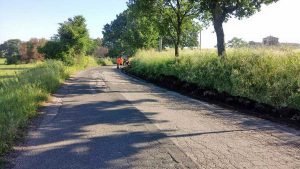 Vetralla - I lavori sulle strade comunali