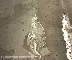 Infiltrazioni d'acqua sulla Roma-Civita Castellana-Viterbo