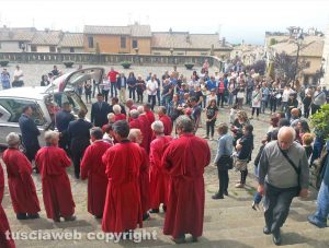 San Martino - I funerali di Donatella Canensi