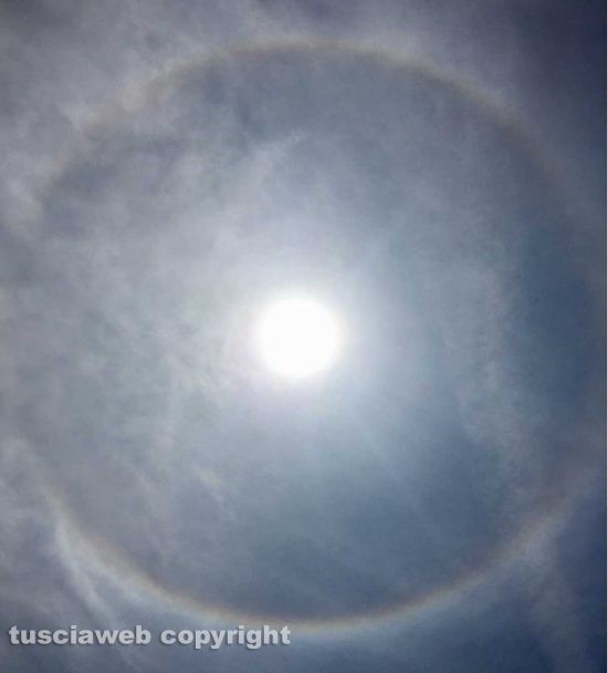 Tarquinia - La tempesta solare fotografata da Enrico Gasparri