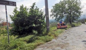 Montefiascone - Ripulita la via Francigena 