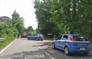 Viterbo - Incidente mortale in strada Cimina