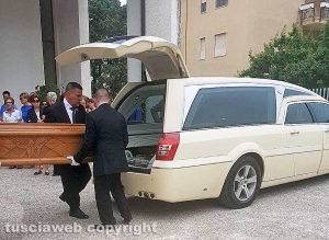 Gaeta - I funerali di Daniele Barchi
