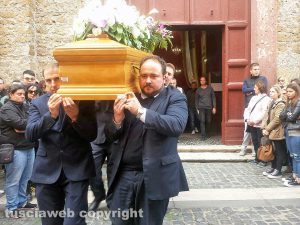 Capranica - I funerali di Alessandro Salvati