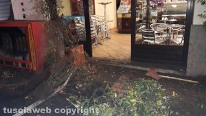 Montefiascone - Via Dante Alighieri - Incidente, due ferite
