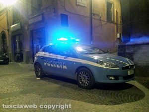 Viterbo - Omicidio in via Fontanella del Suffragio - L'intervento della polizia