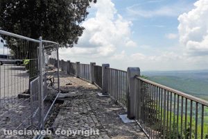 Montefiascone - I lavori a piazzale Urbano V