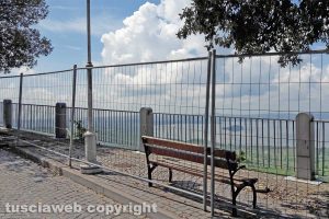 Montefiascone - I lavori a piazzale Urbano V