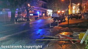 Montefiascone - Via Dante Alighieri - Incidente, due ferite