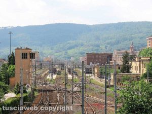 La stazione ferroviaria di Orte