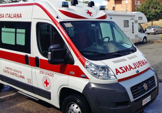 Croce Rossa - Un'ambulanza