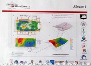 Viterbo - Le prospezioni geofisiche nell'area del duomo