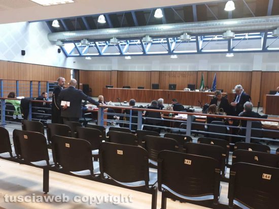 Viterbo - Un'aula del tribunale