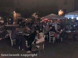 Viterbo - La cena dell'associazione Abc