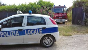 Polizia locale e vigili del fuoco
