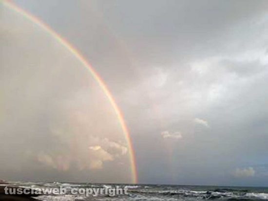 L'arcobaleno a Montalto Marina