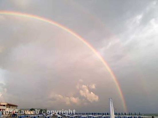 L'arcobaleno a Montalto Marina
