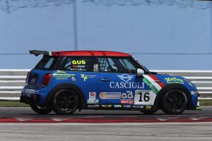 Gustavo Sandrucci a Misano per il Mini challenge 