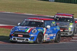 Gustavo Sandrucci a Misano per il Mini challenge 