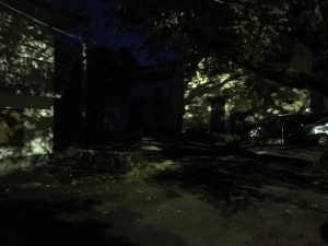 Viterbo - La piazza di Tobia al buio