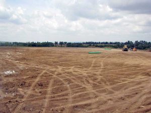 Vetralla-Cinelli - I lavori di messa in sicurezza della discarica nel 2009