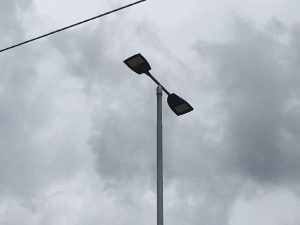 Viterbo - La piazza di Tobia con la nuova illuminazione